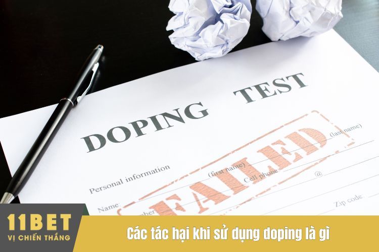 Các tác hại khi sử dụng doping là gì