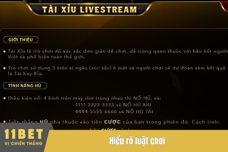 Hiểu rõ luật chơi